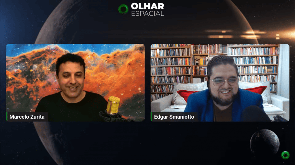 Marcelo Zurita e Edgar Smaniotto no Olhar Espacial