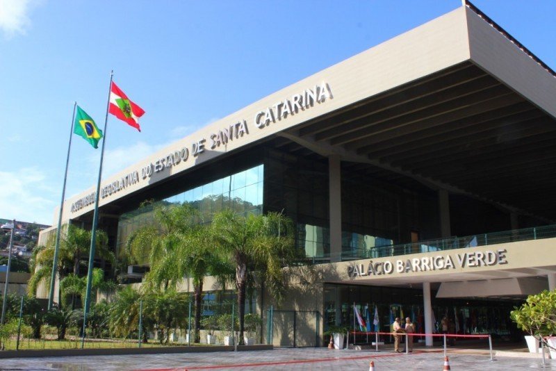Assembleia Legislativa do Estado de Santa Catarina. - FOTO: Agência AL