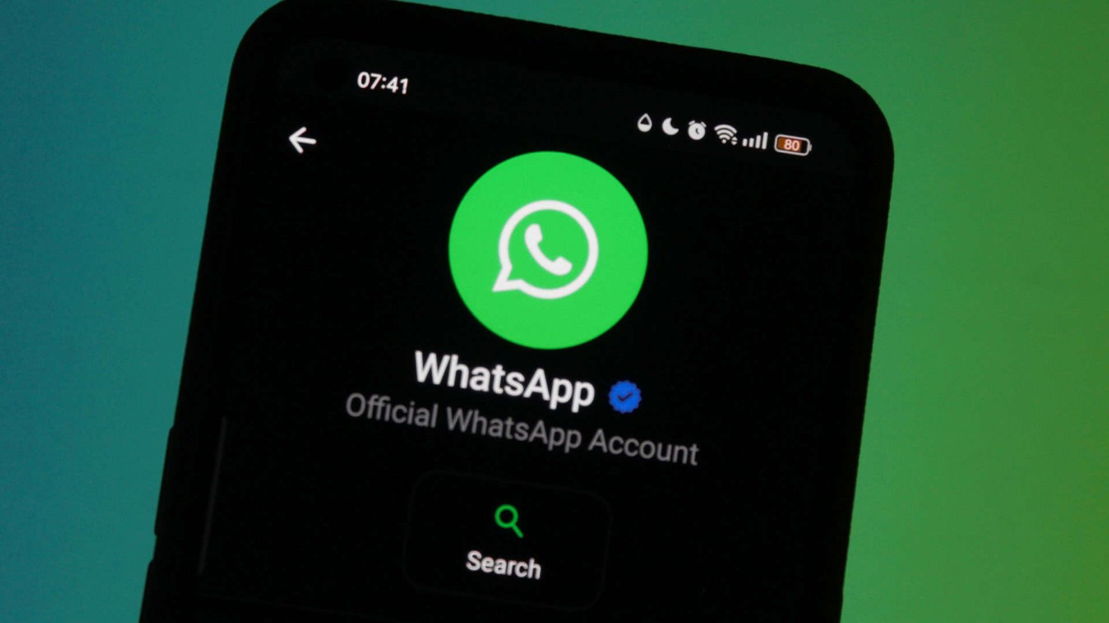 whatsapp com selo verificado