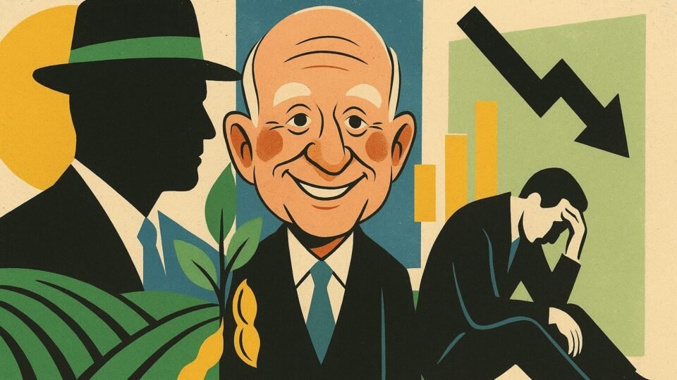 ascensão e queda do Rei da Soja