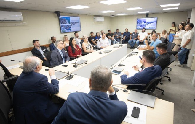 Bancada do Norte da Alesc discute assoreamento de canal em Balneário Barra do Sul, BR-280 e obras na Serra Dona Francisca