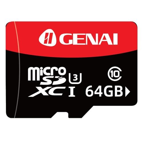 Cartão de Memória Cartao de Memoria 128/64/32gb GENAI Micro SD Card Cartao de Memoria 64GB Card SD Card - 62Gb