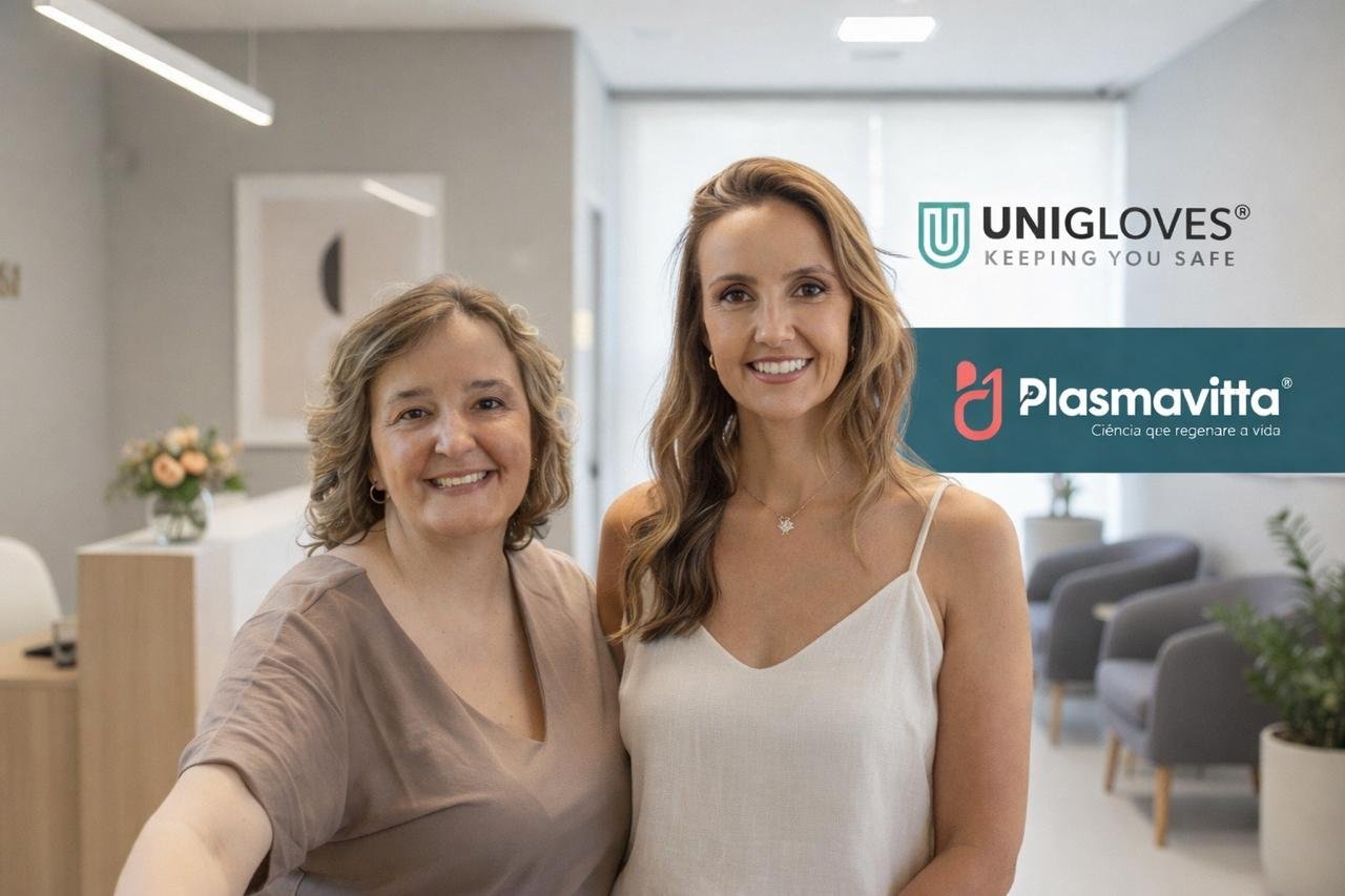 Drª Fabiana Marques e Anna Maoli