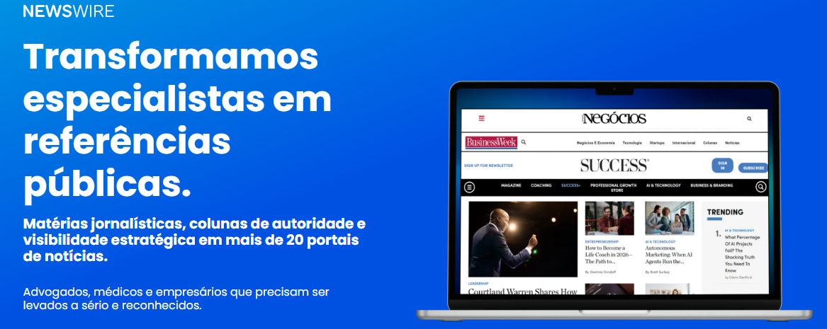News Wire lança plataforma que amplia acesso à imprensa nacional