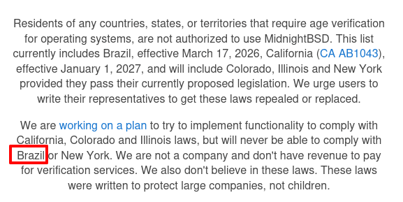 A Lei Felca pode bloquear o Linux no Brasil?