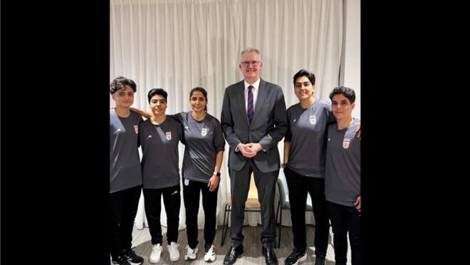 Irã diz que jogadoras asiladas na Austrália são como “reféns”