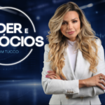 Fefa Moreira no programa Poder e Negócios falando sobre reputação, posicionamento estratégico e comunicação para executivos