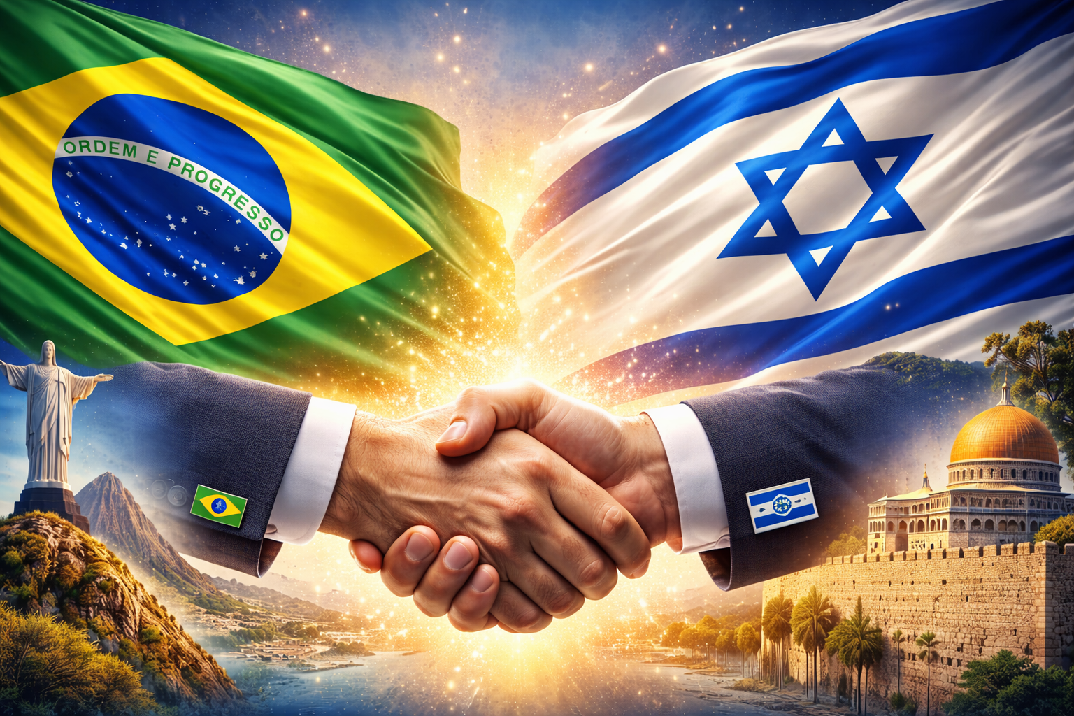Jean Garcia CEO do Grupo Hadassa Viagens, é o único empresário brasileiro recebido por Netanyahu